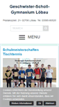 Mobile Screenshot of gymnasium-loebau.de